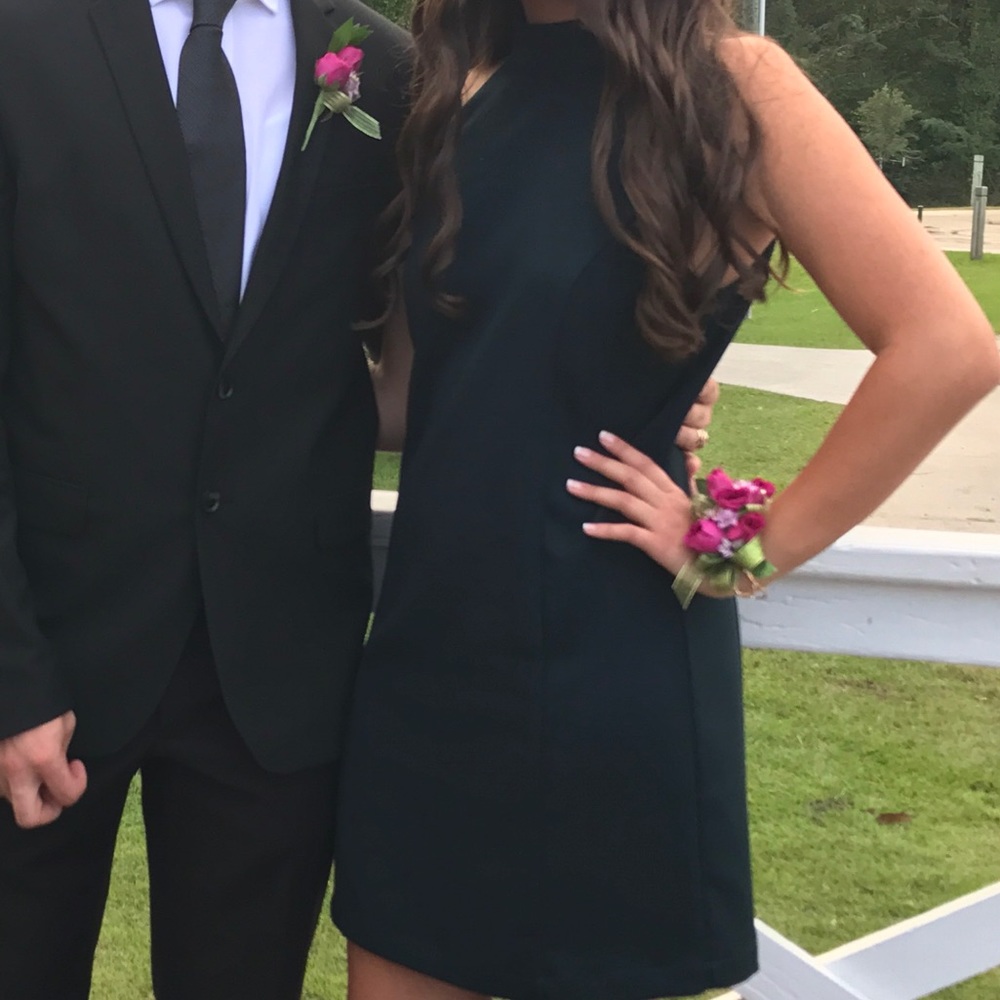 Naked Zebra Homecoming Dress